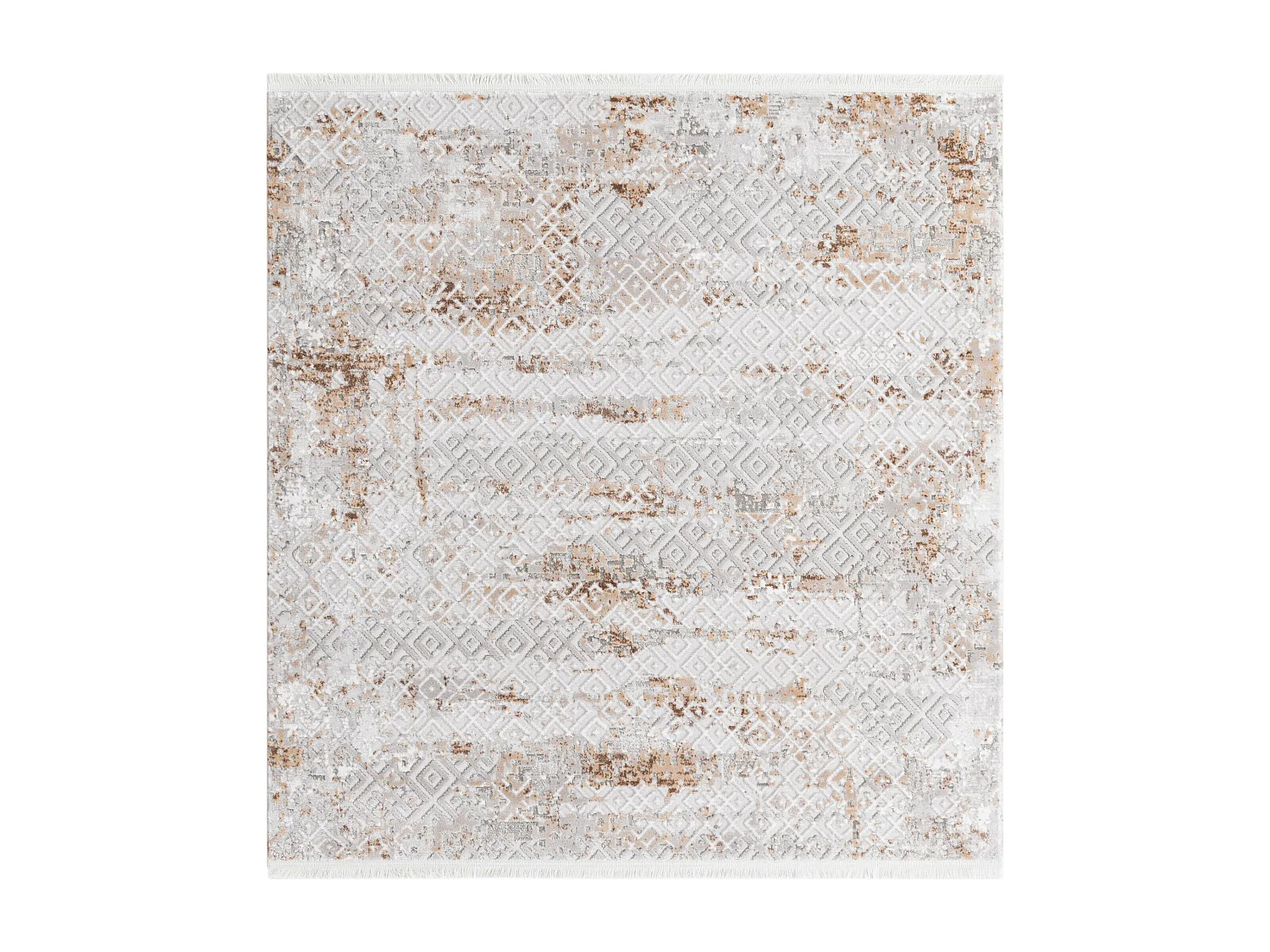 Teppich 240x240 Beige Davos Fusion