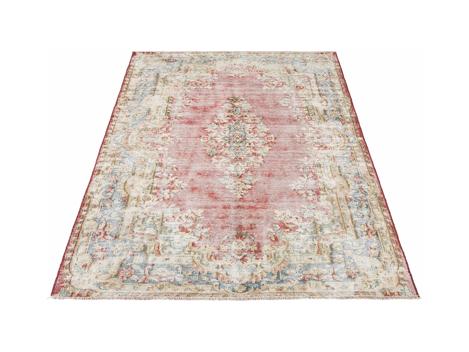 Woltapijt 199x121 Roze Vintage Royal