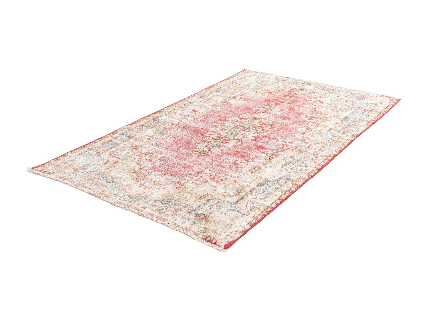 Woltapijt 199x121 Roze Vintage Royal