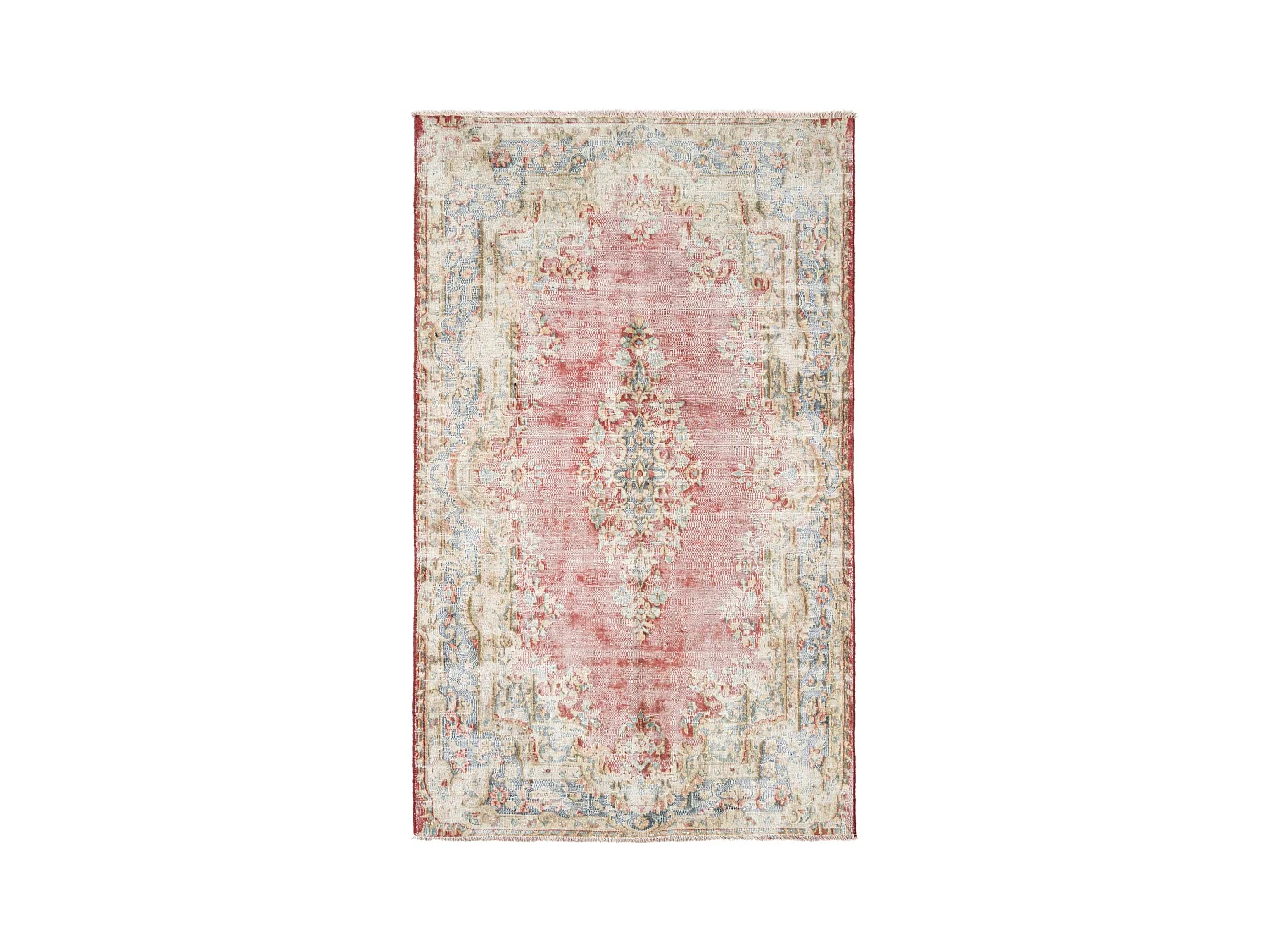 Tapis de laine 121x199 rose Vintage Royal