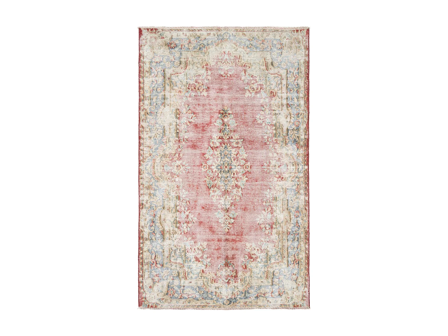 Tapis de laine 121x199 rose Vintage Royal