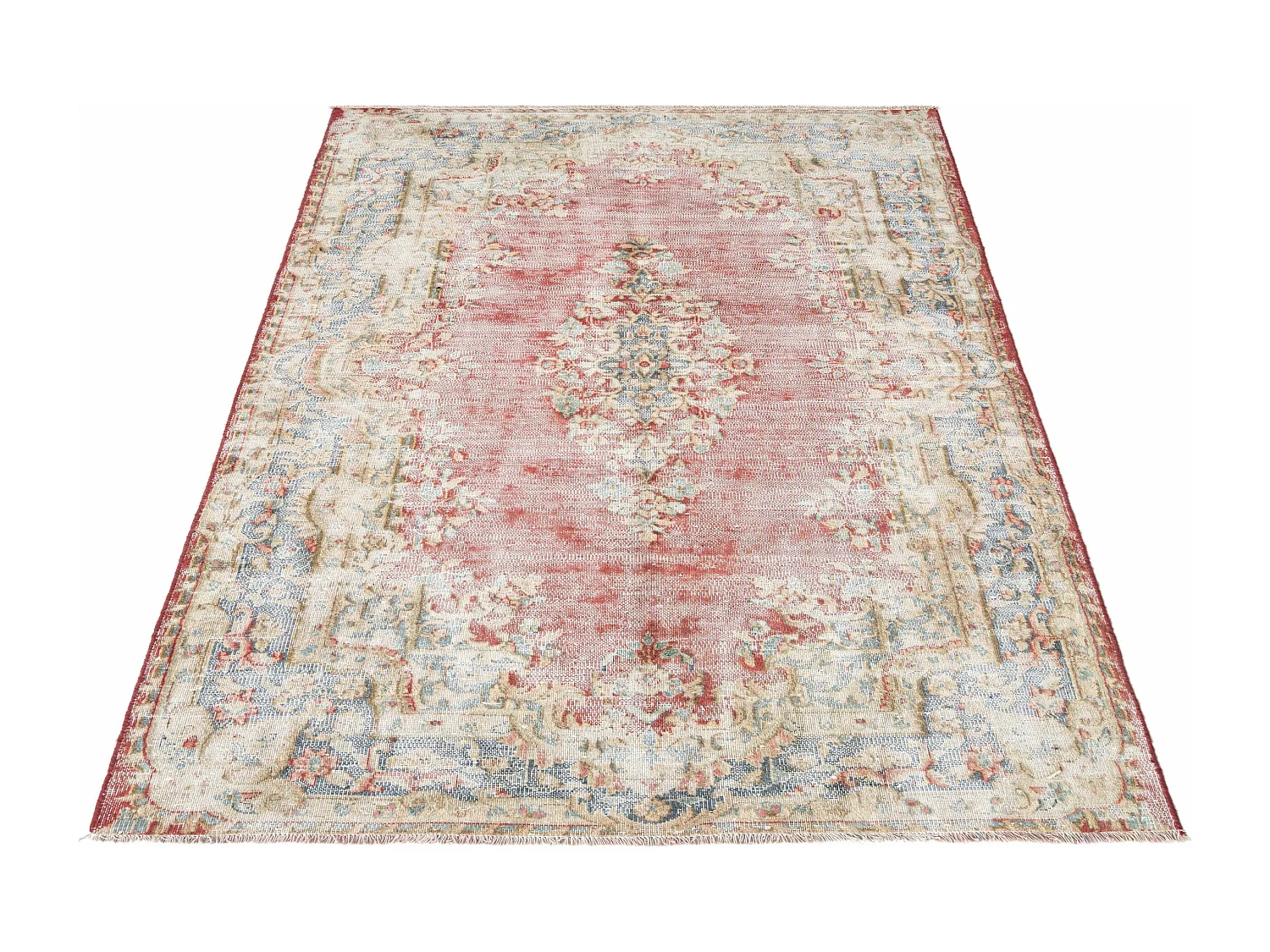 Tapis de laine 121x199 rose Vintage Royal