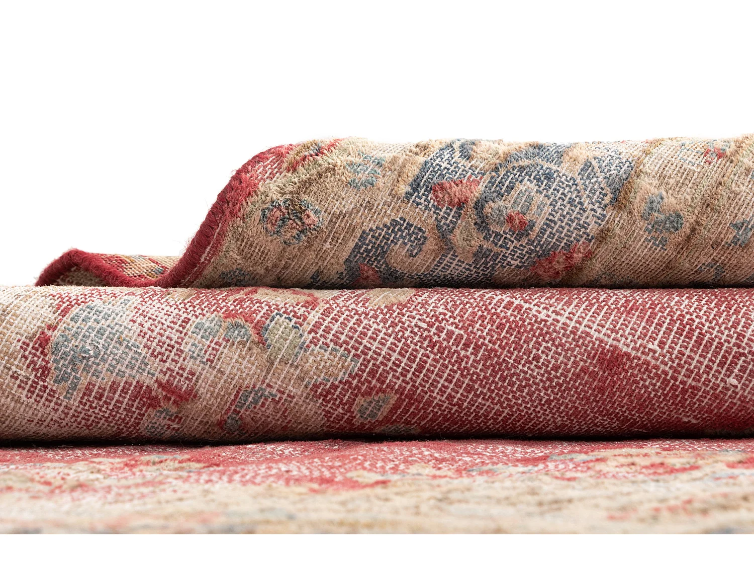 Tapis de laine 121x199 rose Vintage Royal