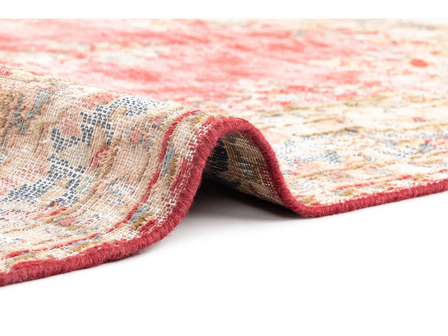 Tapis de laine 121x199 rose Vintage Royal