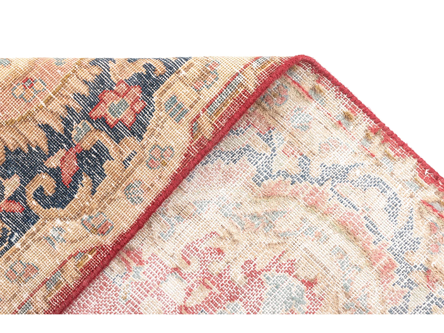 Tapis de laine 121x199 rose Vintage Royal