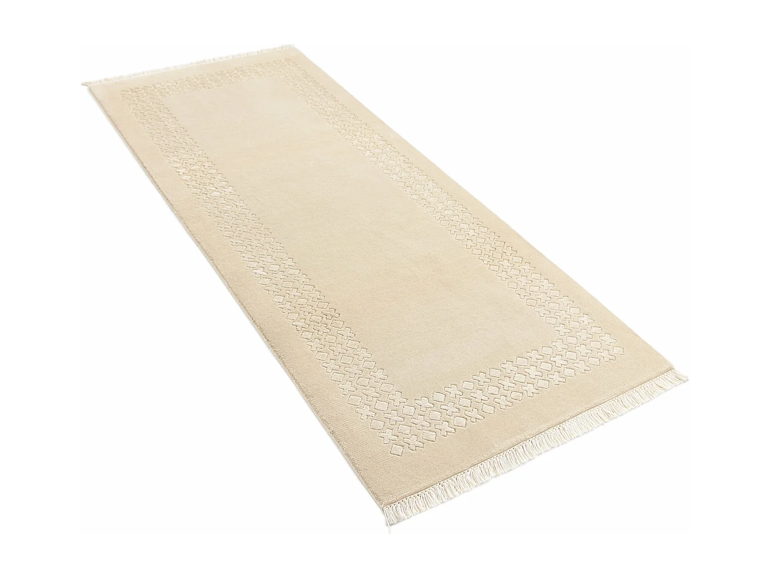 Loper-Woltapijt 203x79 Bruin Darya