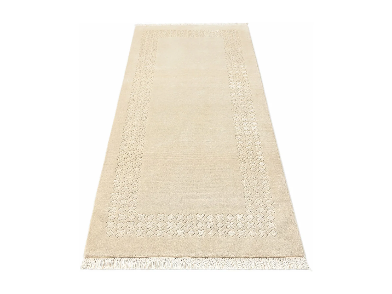 Loper-Woltapijt 203x79 Bruin Darya