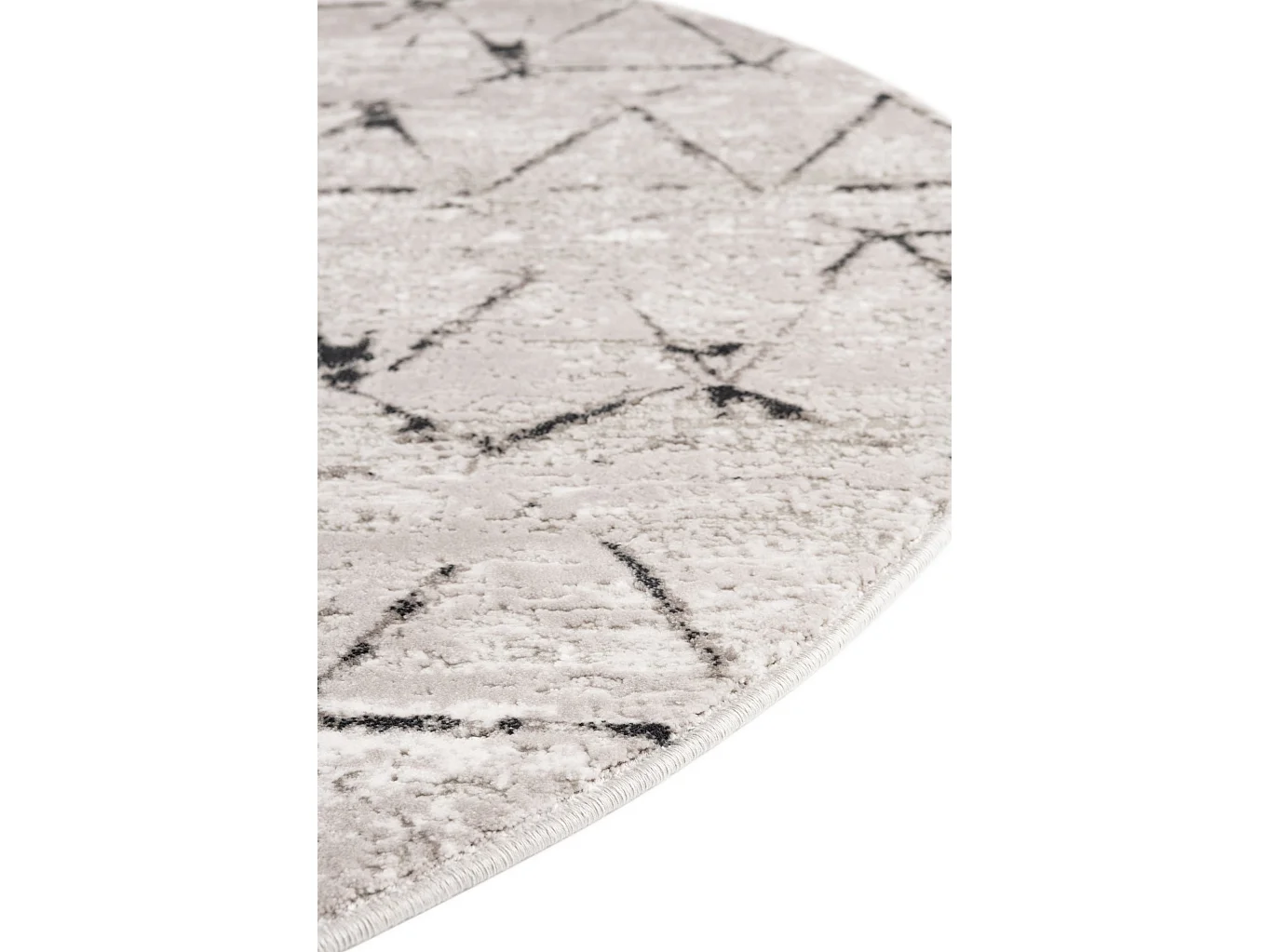 Teppich 240x240 Grau Davos Spice