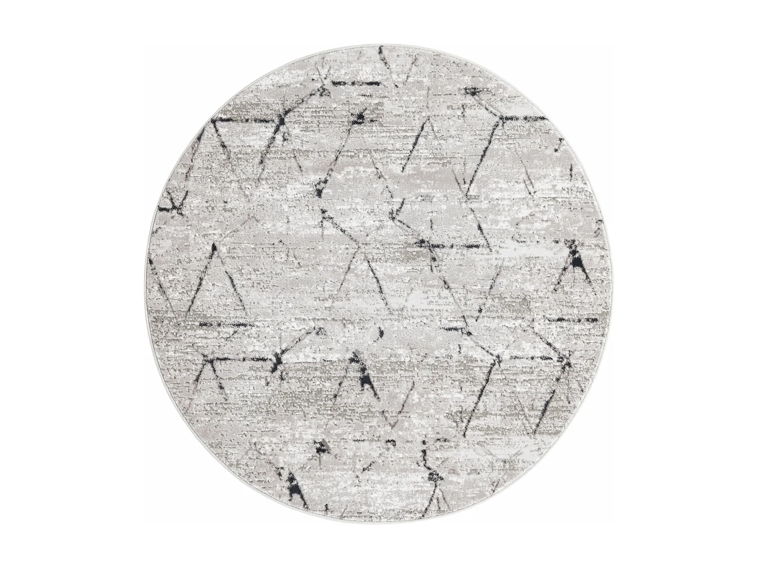 Tapis 240x240 gris Davos Spice