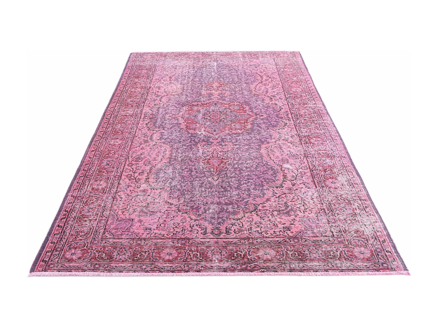 Tapis de laine 165x269 Violet Ultra Vintage