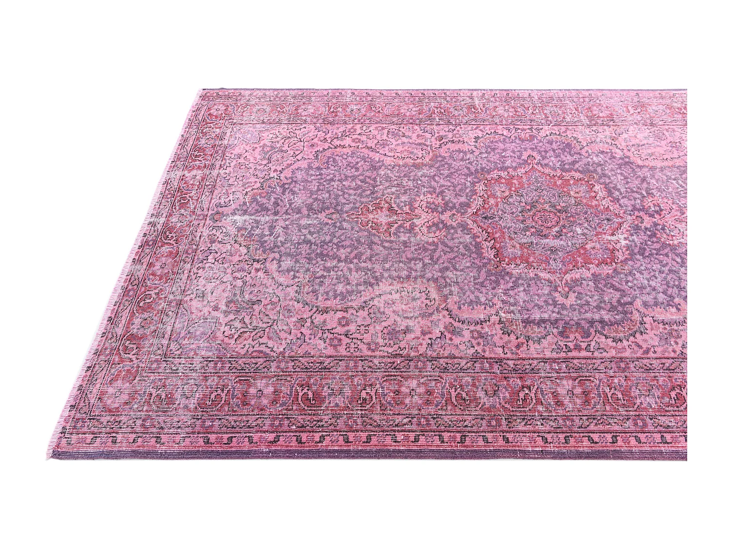 Tapis de laine 165x269 Violet Ultra Vintage