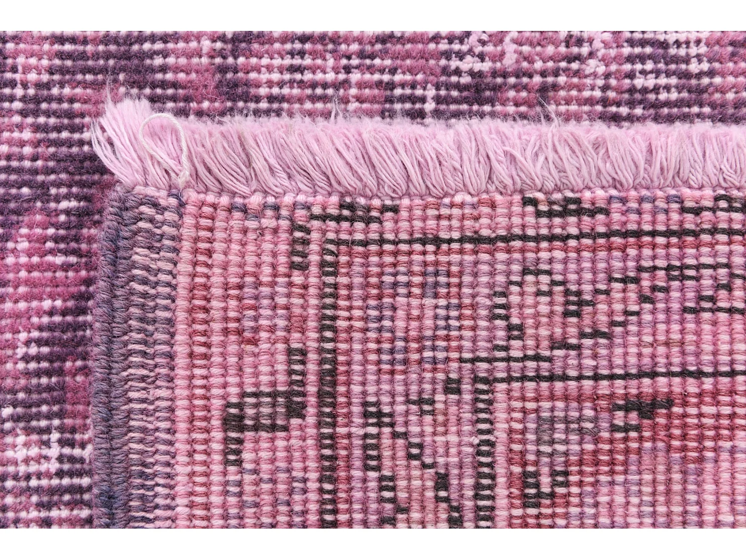 Tapis de laine 165x269 Violet Ultra Vintage