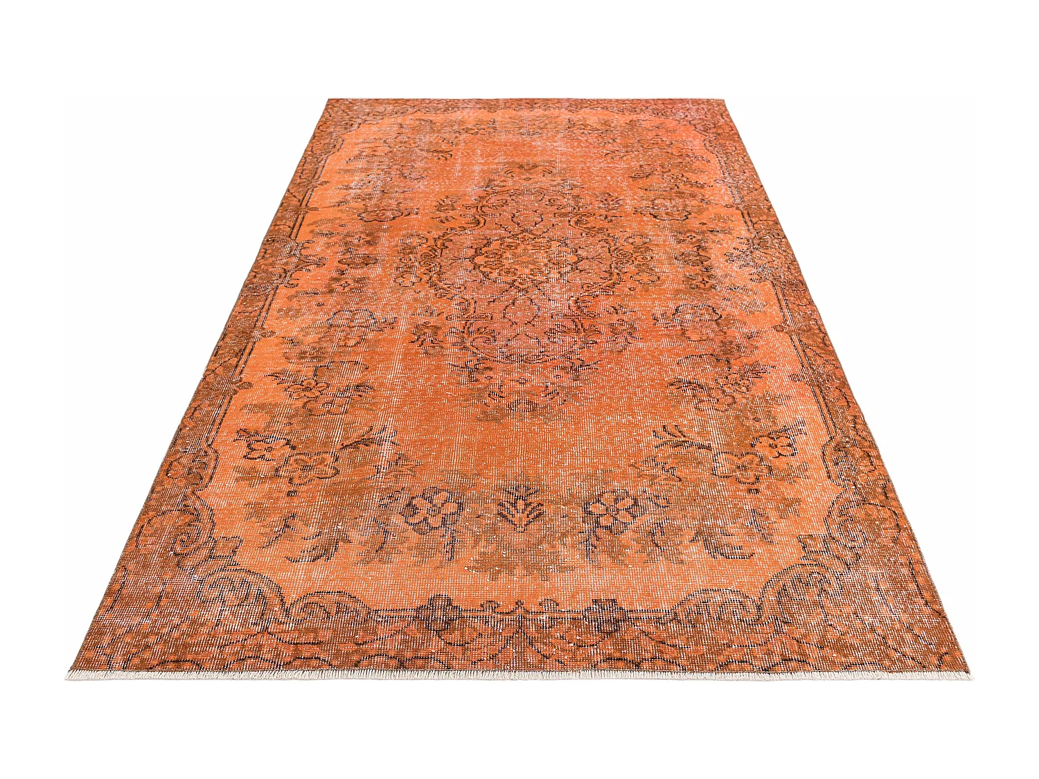 Tapis de laine 152x262 orange Ultra Vintage