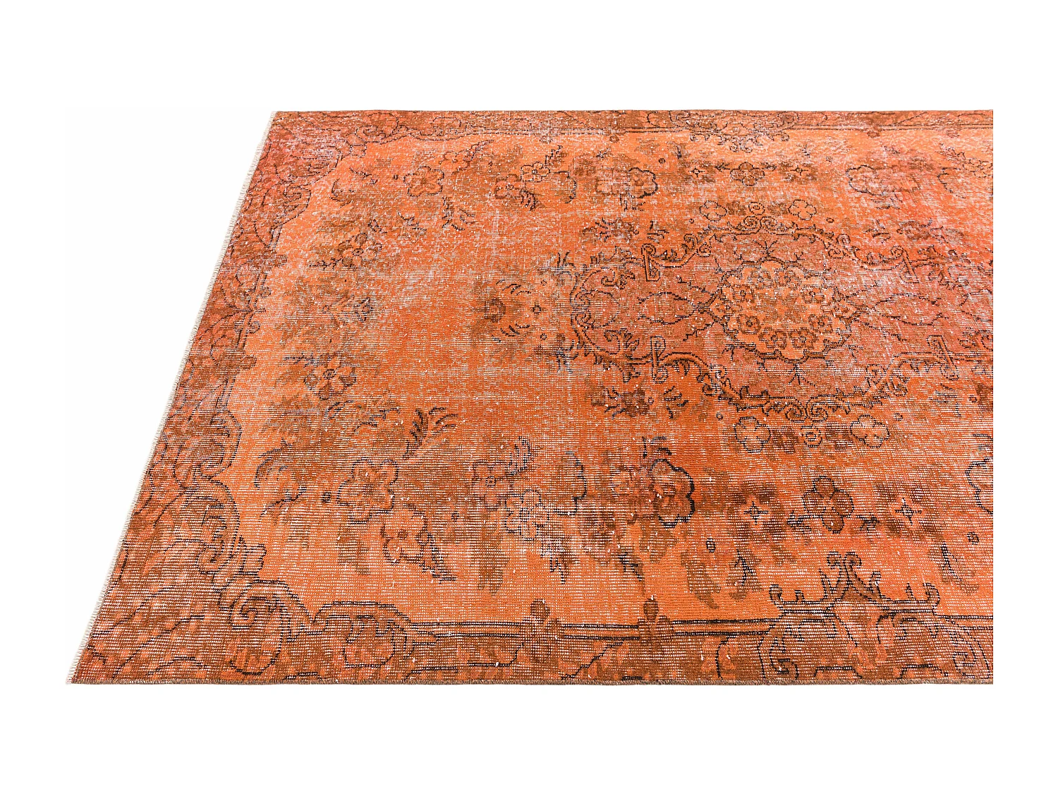 Tapis de laine 152x262 orange Ultra Vintage