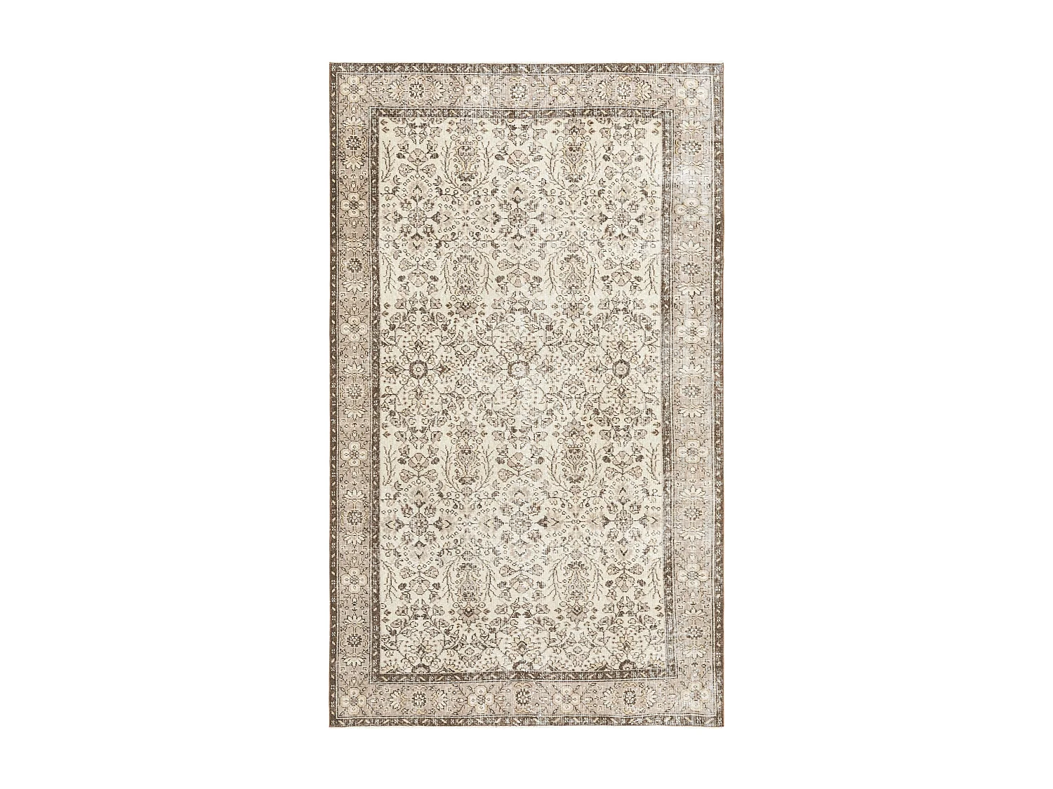 Tapis de laine 178x272 beige Ultra Vintage