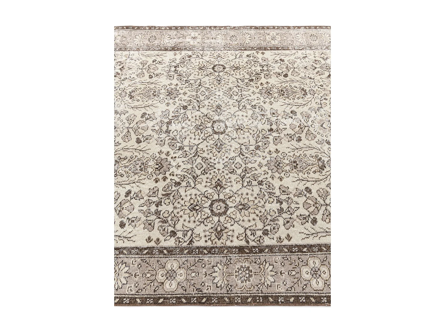 Tapis de laine 178x272 beige Ultra Vintage
