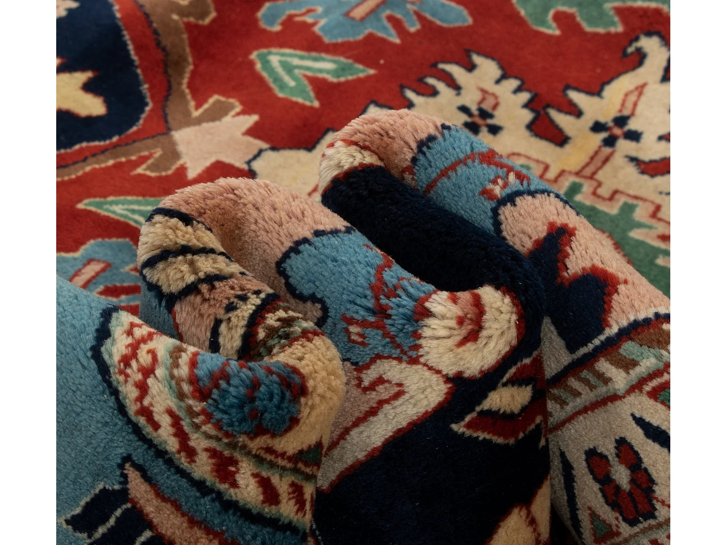 Woltapijt 353x255 Blauw Tabriz