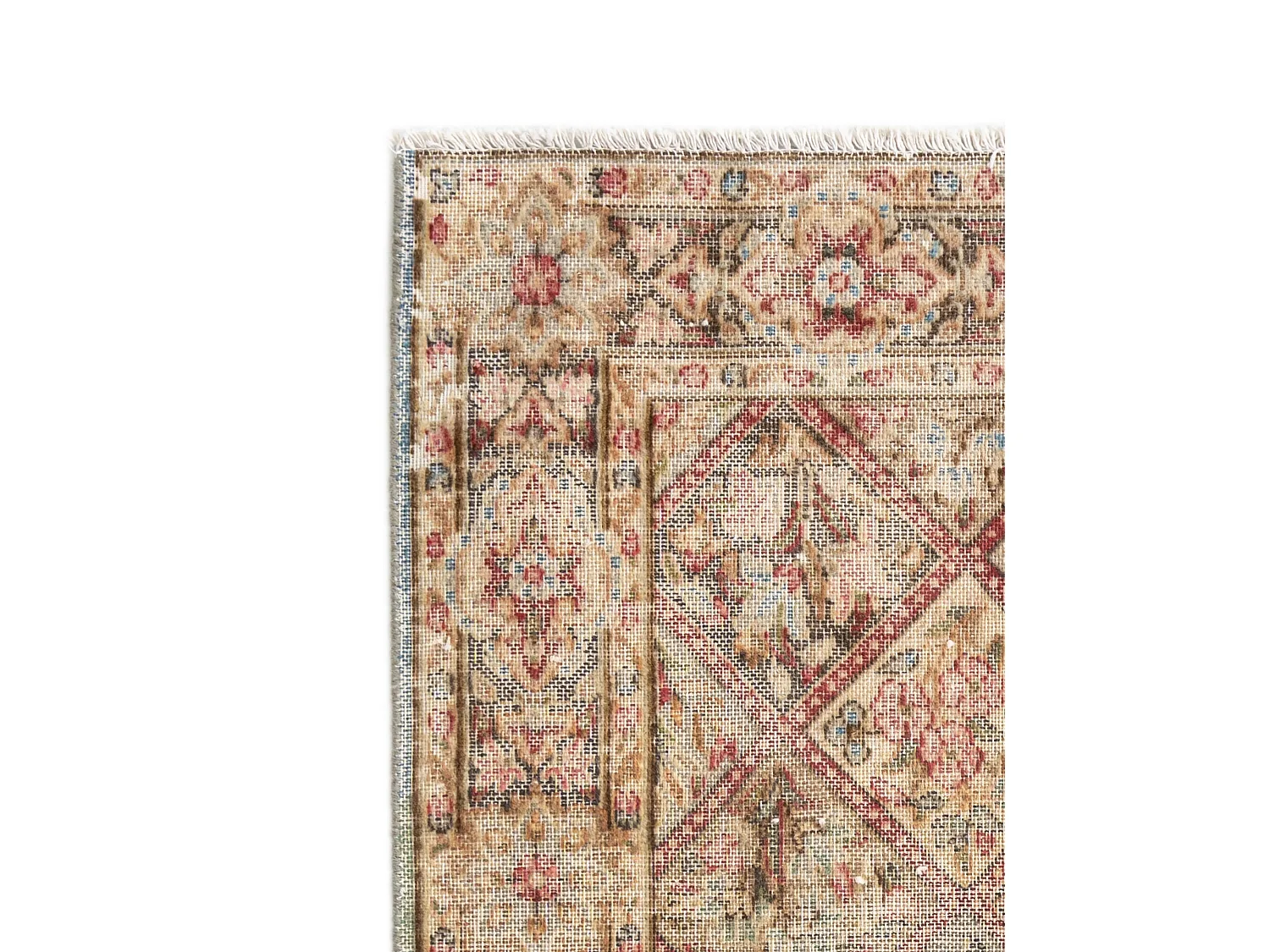 Tappeto in lana 96x148 beige Vintage Royal