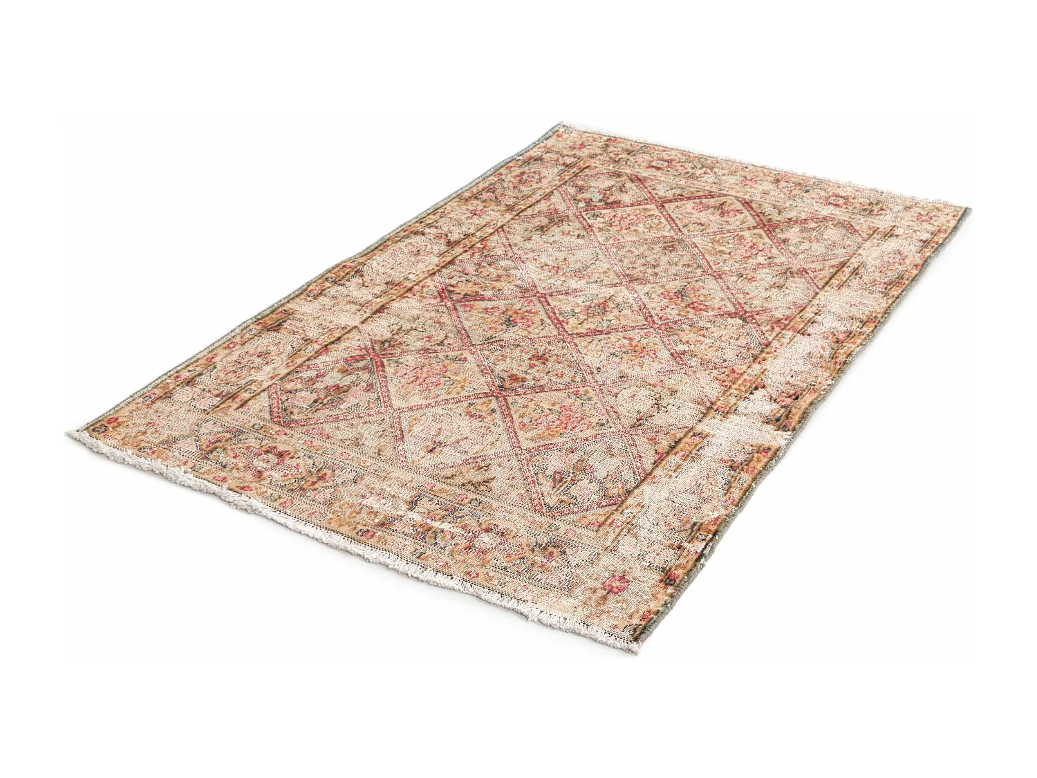 Tapis de laine 96x148 beige Vintage Royal