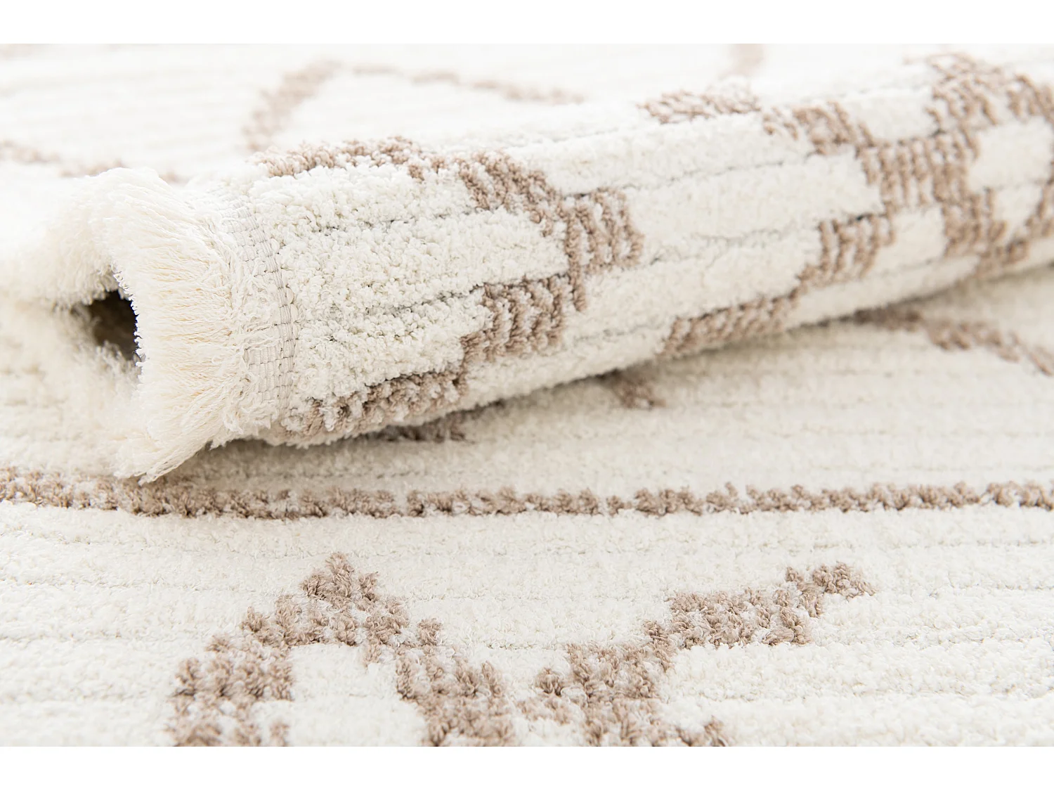 Tapis 125x185 Blanc St. Gallen Folklore