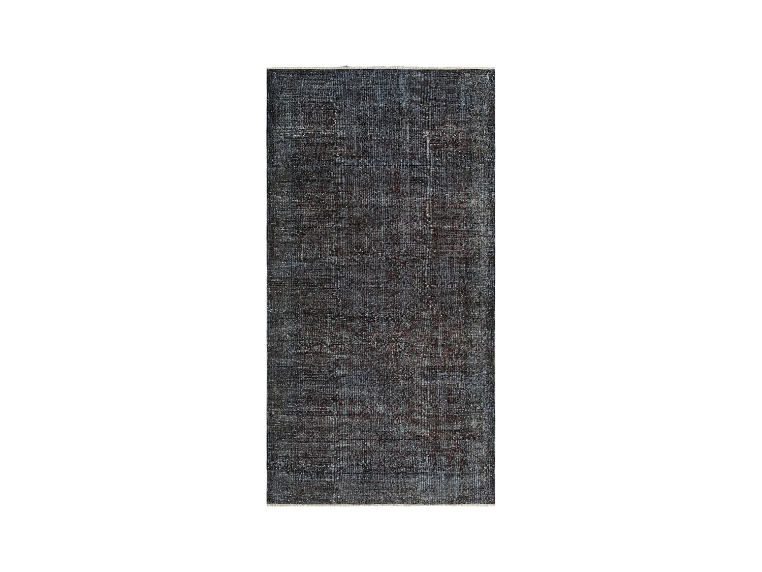 Tapis de laine 157x300 noir Ultra Vintage