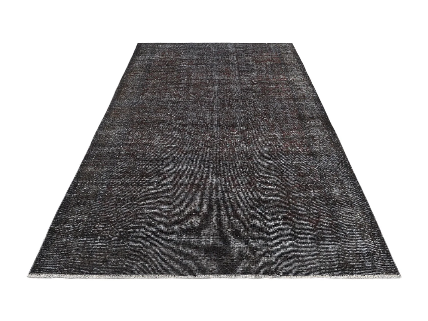 Tapis de laine 157x300 noir Ultra Vintage