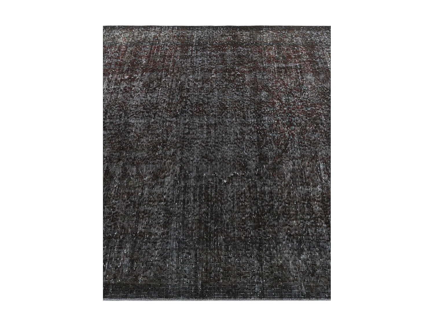 Tapis de laine 157x300 noir Ultra Vintage