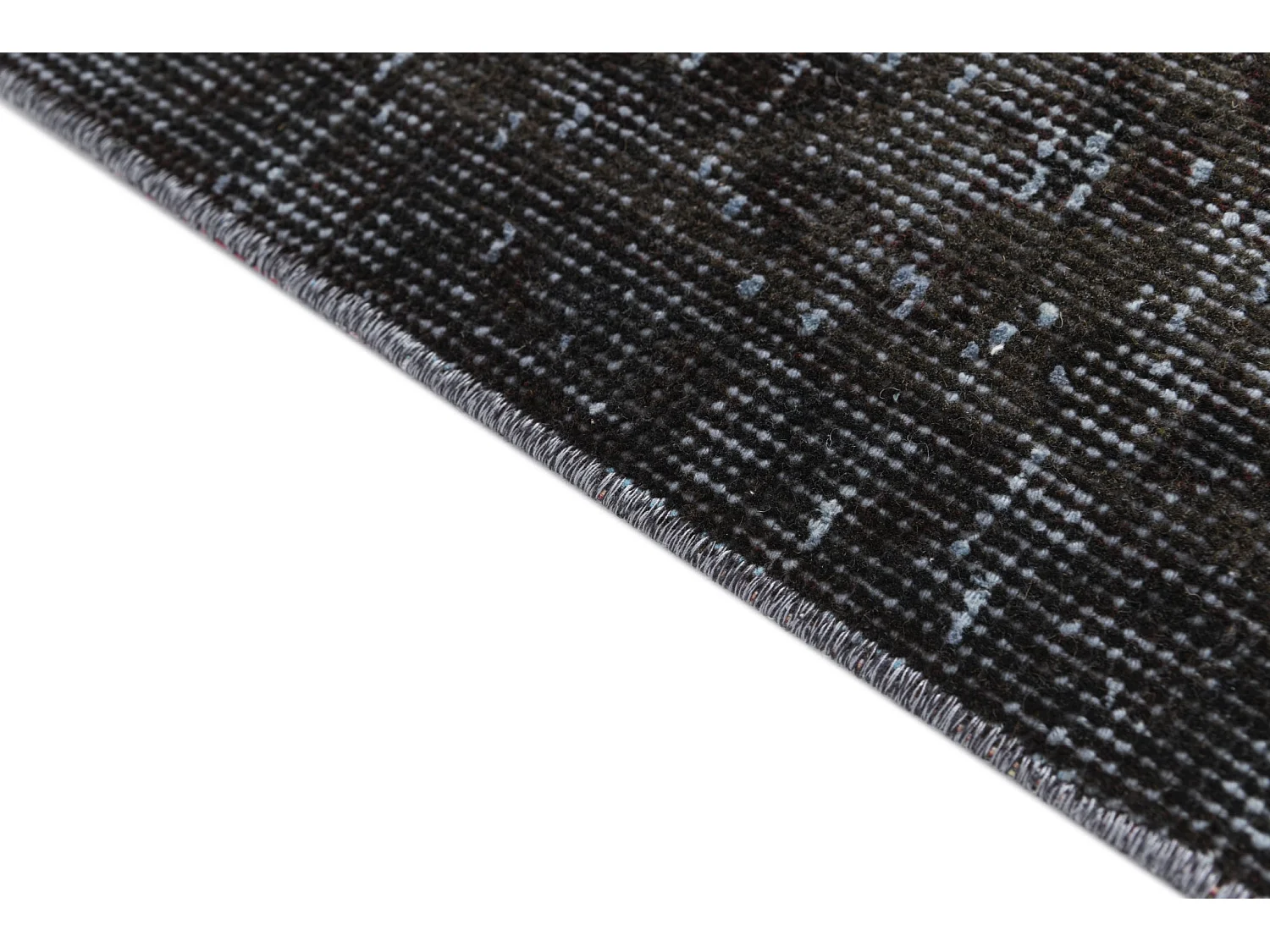 Tapis de laine 157x300 noir Ultra Vintage