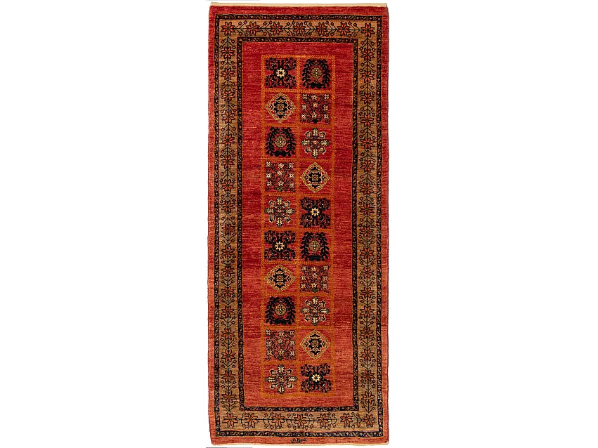 Tapis de couloir en laine 81x203 rouge Kashkuli