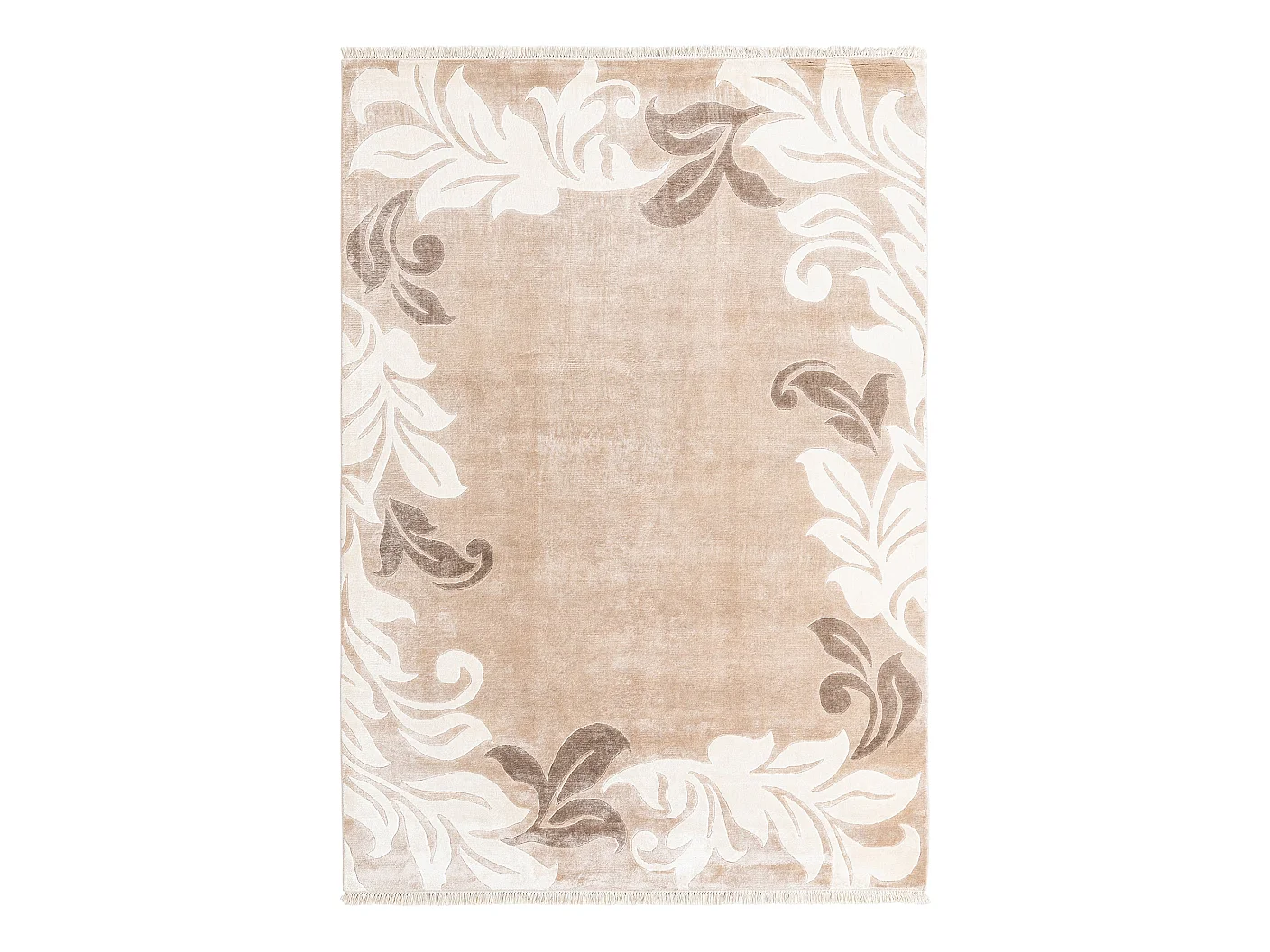 Tapis de laine 170x239 brun Darya