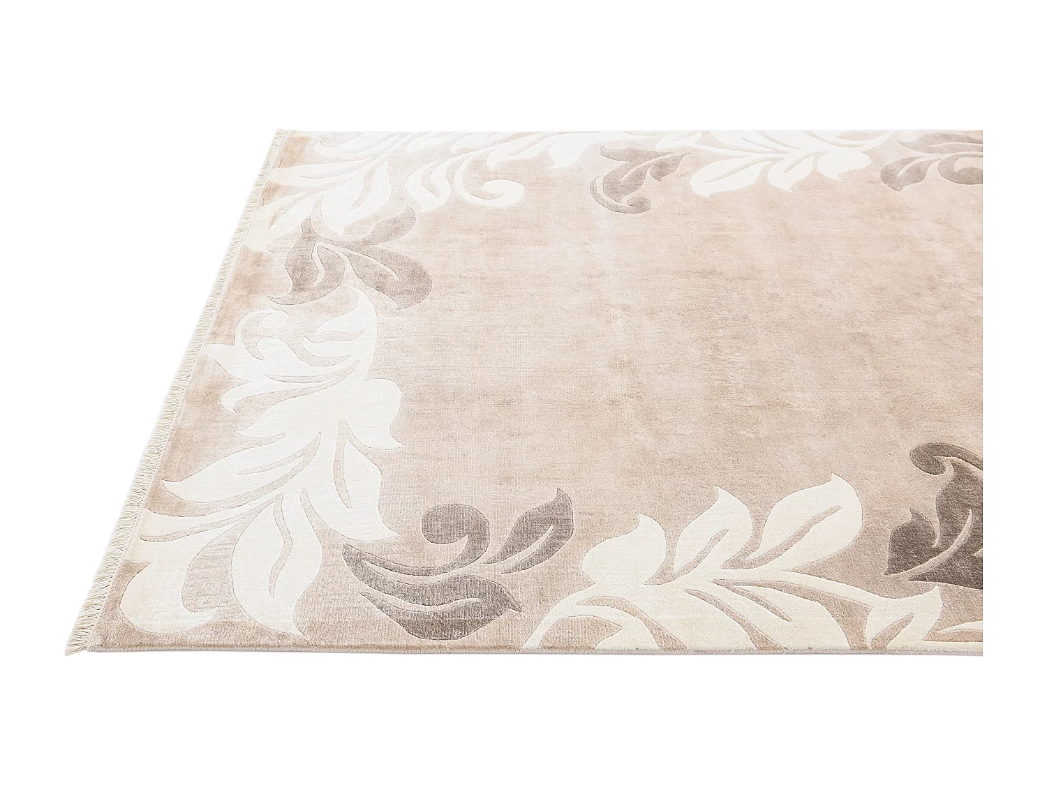 Tapis de laine 170x239 brun Darya