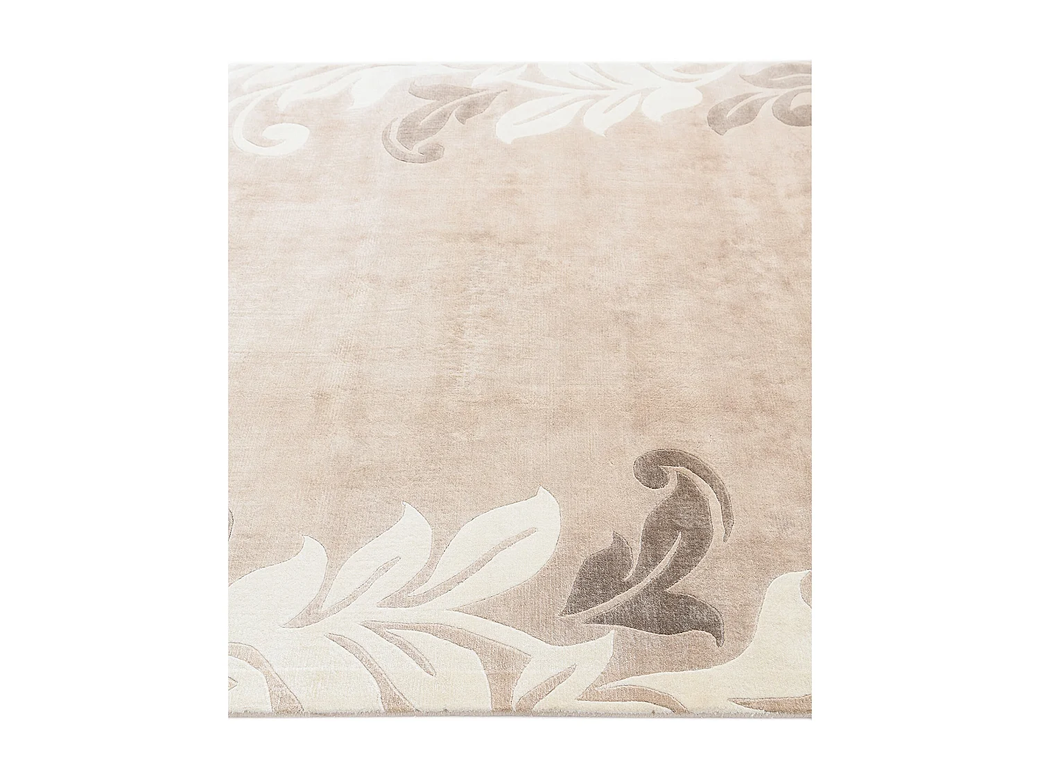 Tapis de laine 170x239 brun Darya
