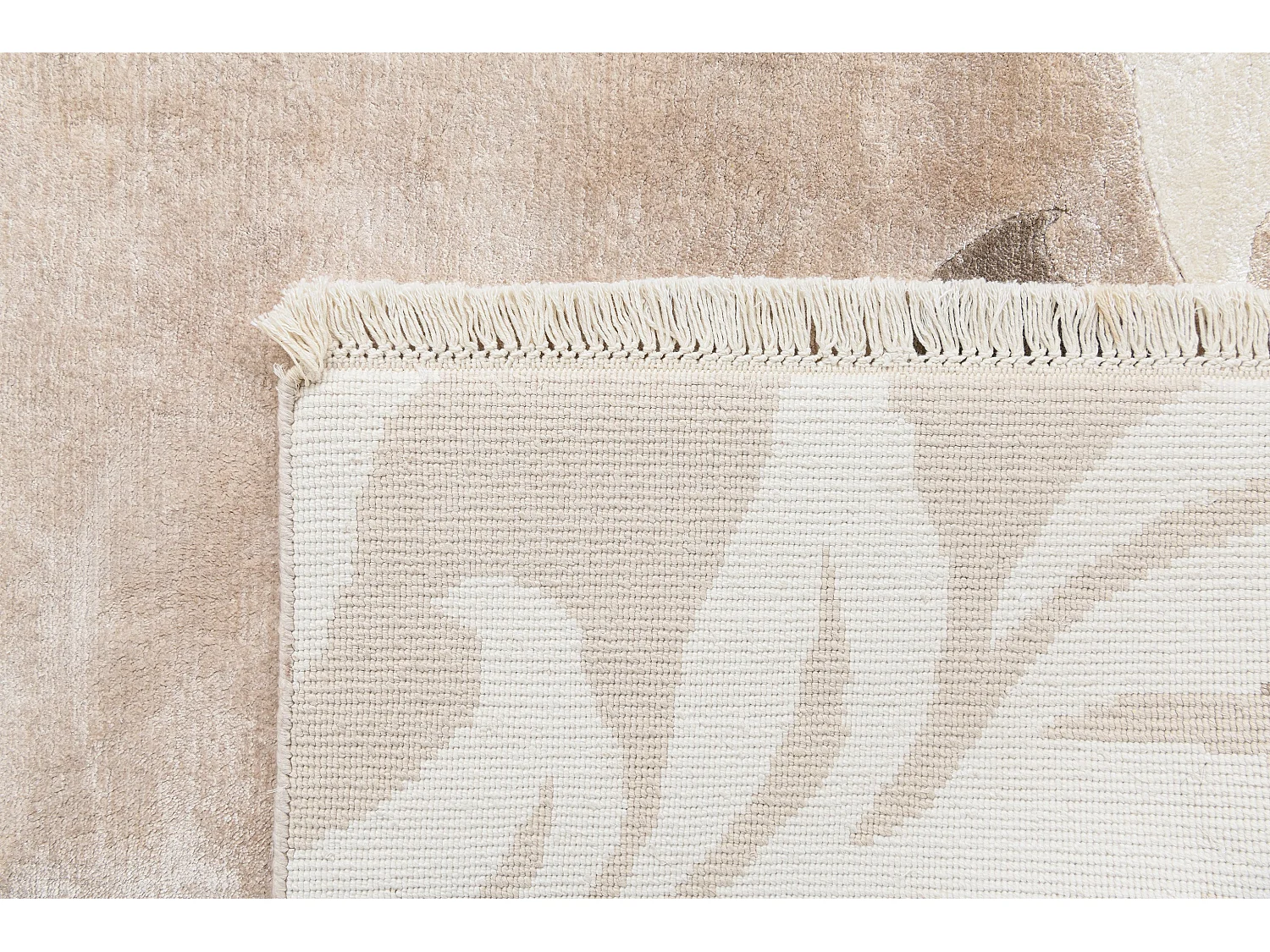 Tapis de laine 170x239 brun Darya