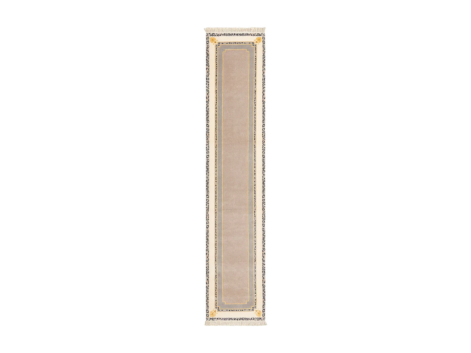 Tappeto per corridoio in lana 84x399 beige Darya
