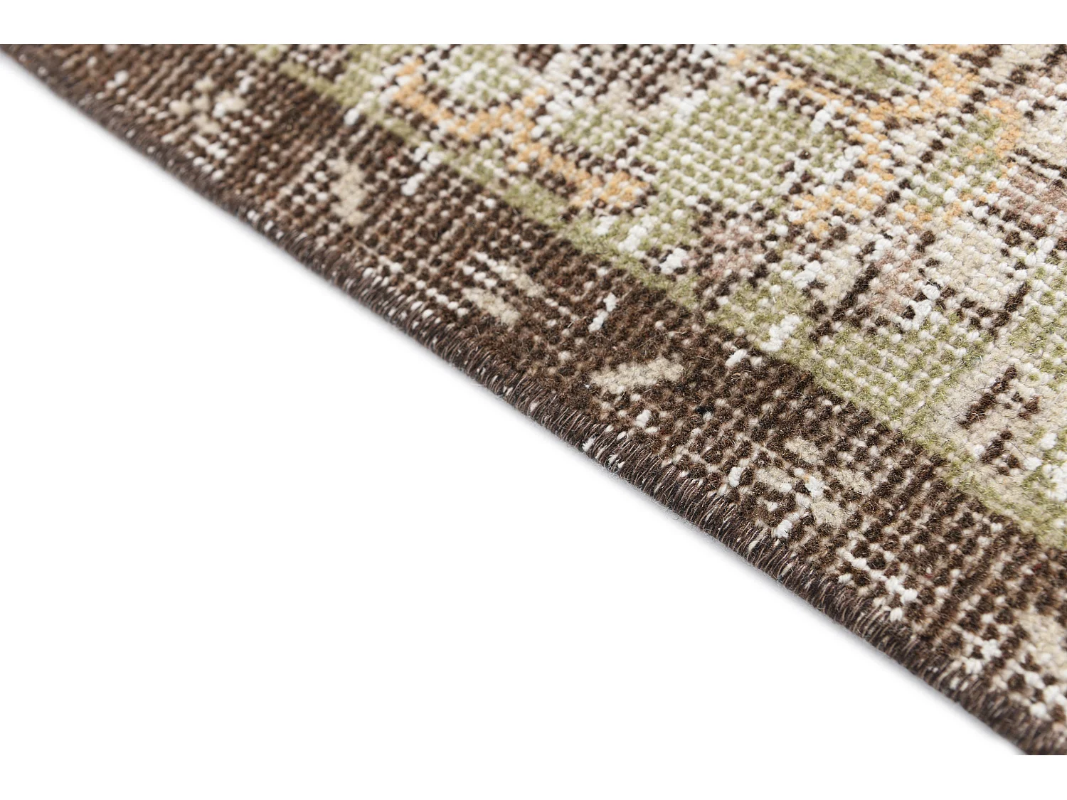 Tapis de laine 165x290 brun Ultra Vintage