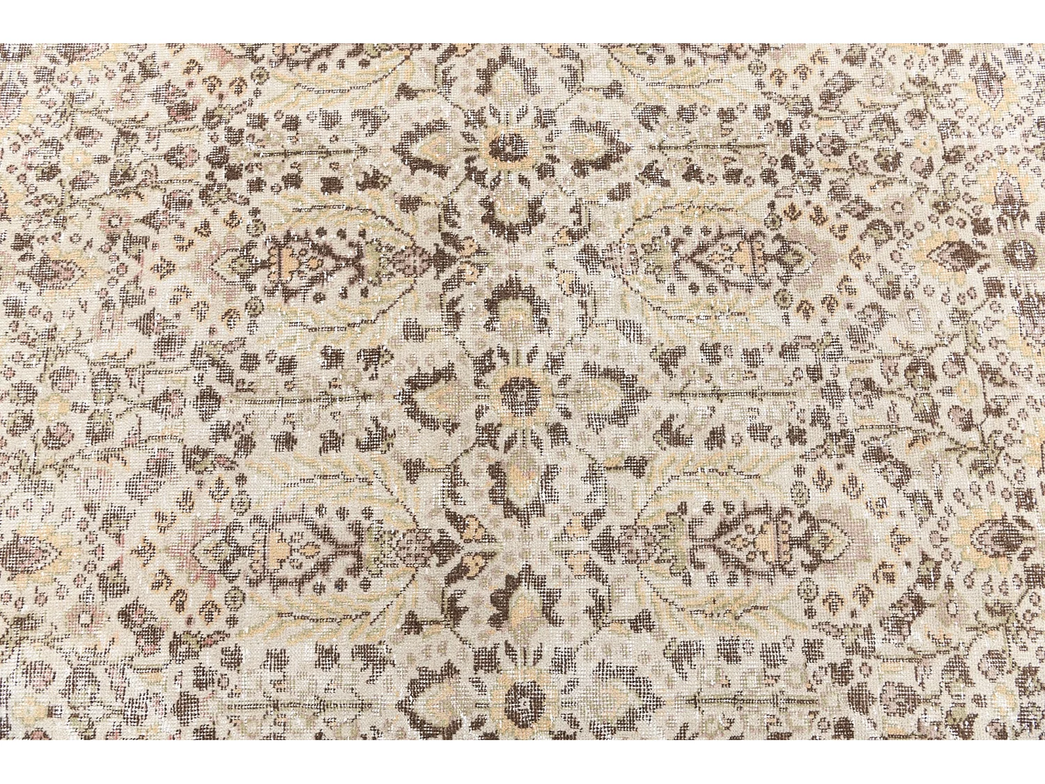 Tapis de laine 165x290 brun Ultra Vintage