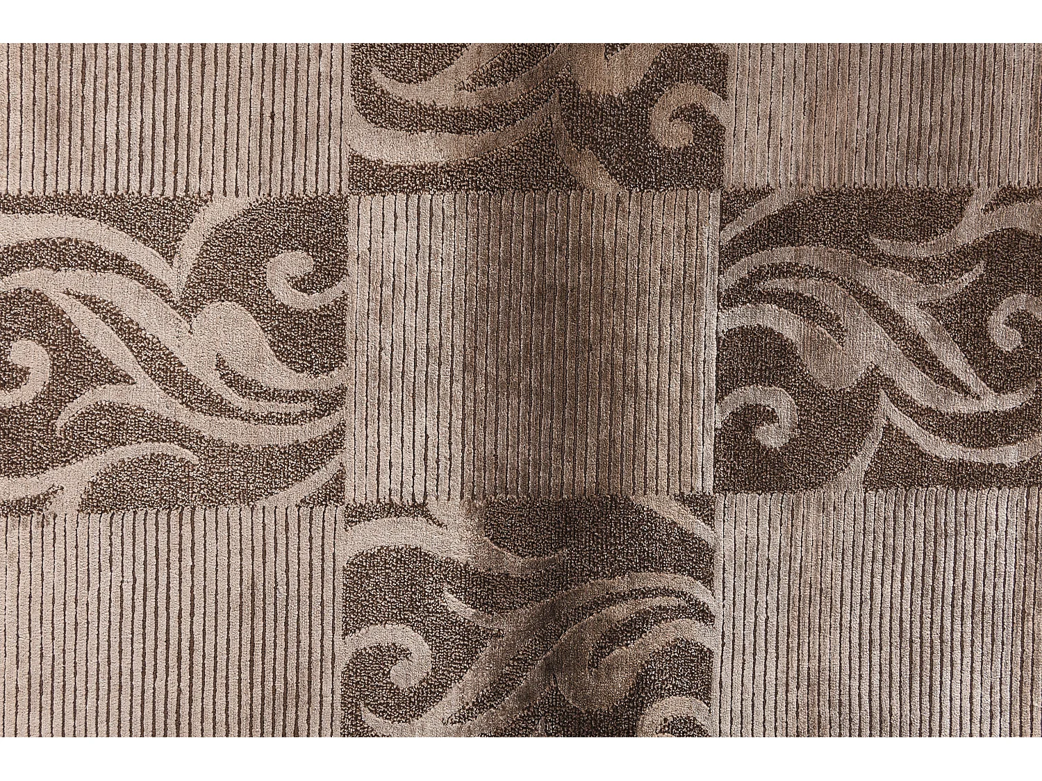 Läufer-Wollteppich 81x297 Braun Darya