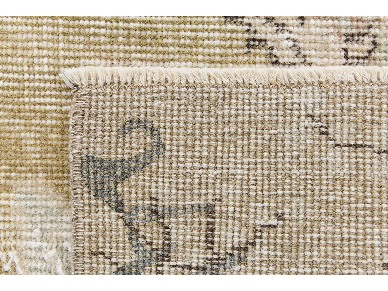 Tappeto in lana 165x264 marrone Ultra Vintage