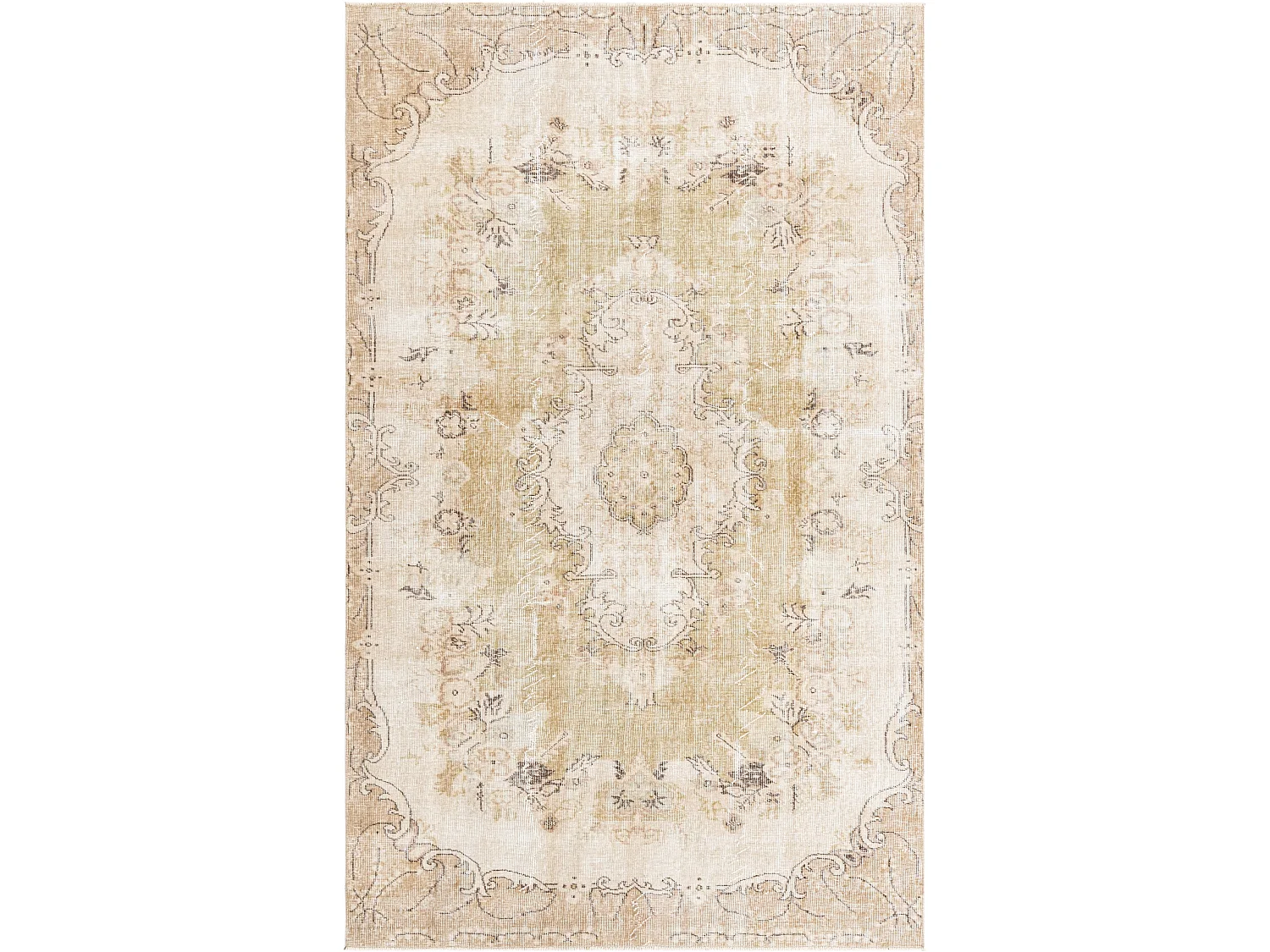 Tappeto in lana 165x264 marrone Ultra Vintage