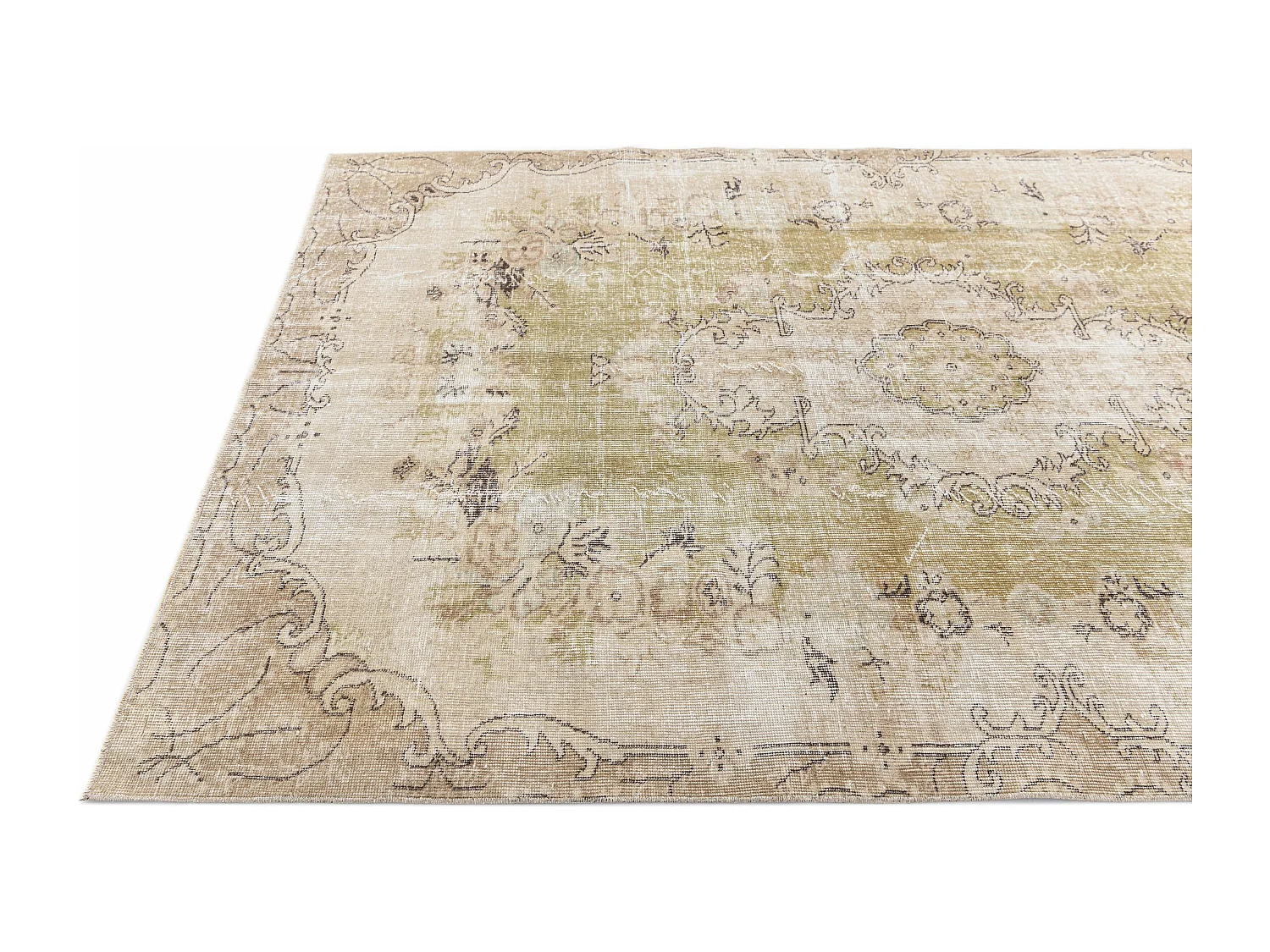Tapis de laine 165x264 brun Ultra Vintage