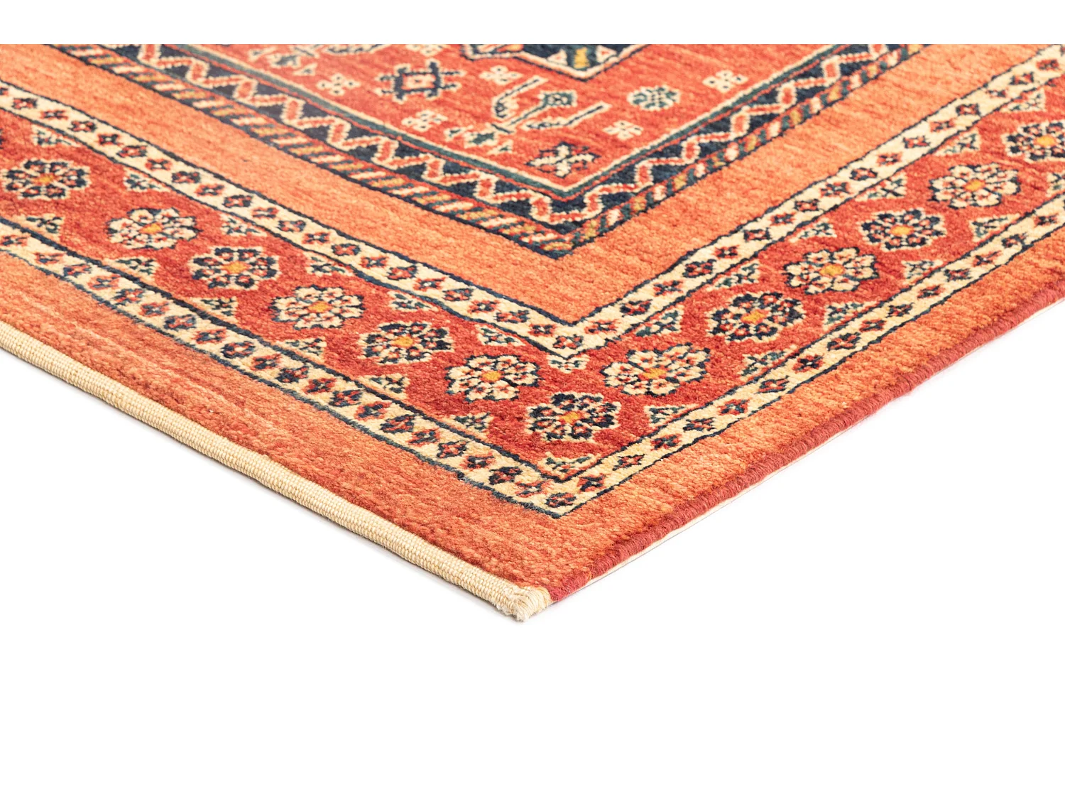 Tappeto per corridoio in lana 82x203 rosso Kashkuli