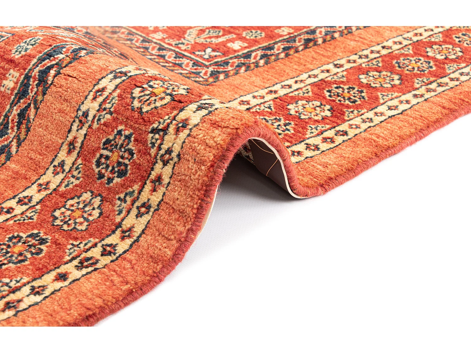 Tappeto per corridoio in lana 82x203 rosso Kashkuli