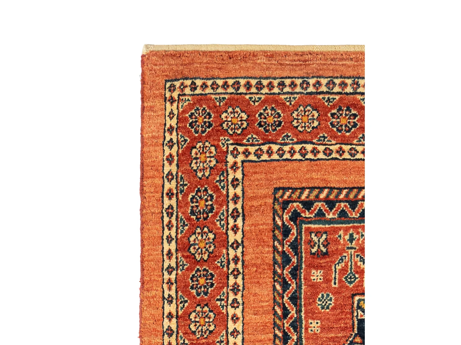 Tappeto per corridoio in lana 82x203 rosso Kashkuli