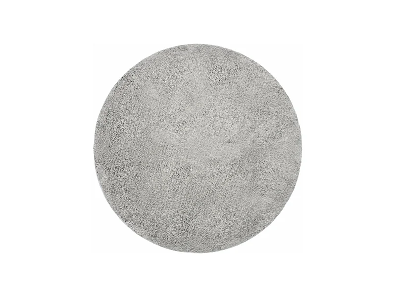 Hochflorteppich 185x185 Silber-Grau Luzern