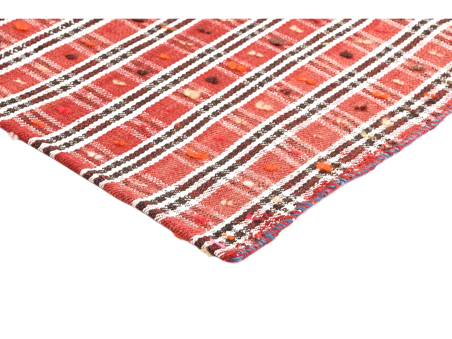 Tapis de laine 150x175 rouge Jajim