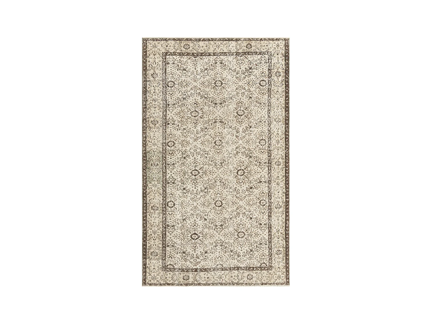 Wollteppich 150x257 Beige Ultra Vintage