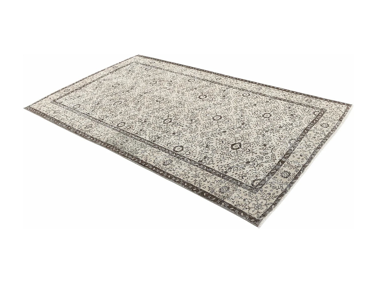 Tapis de laine 150x257 beige Ultra Vintage