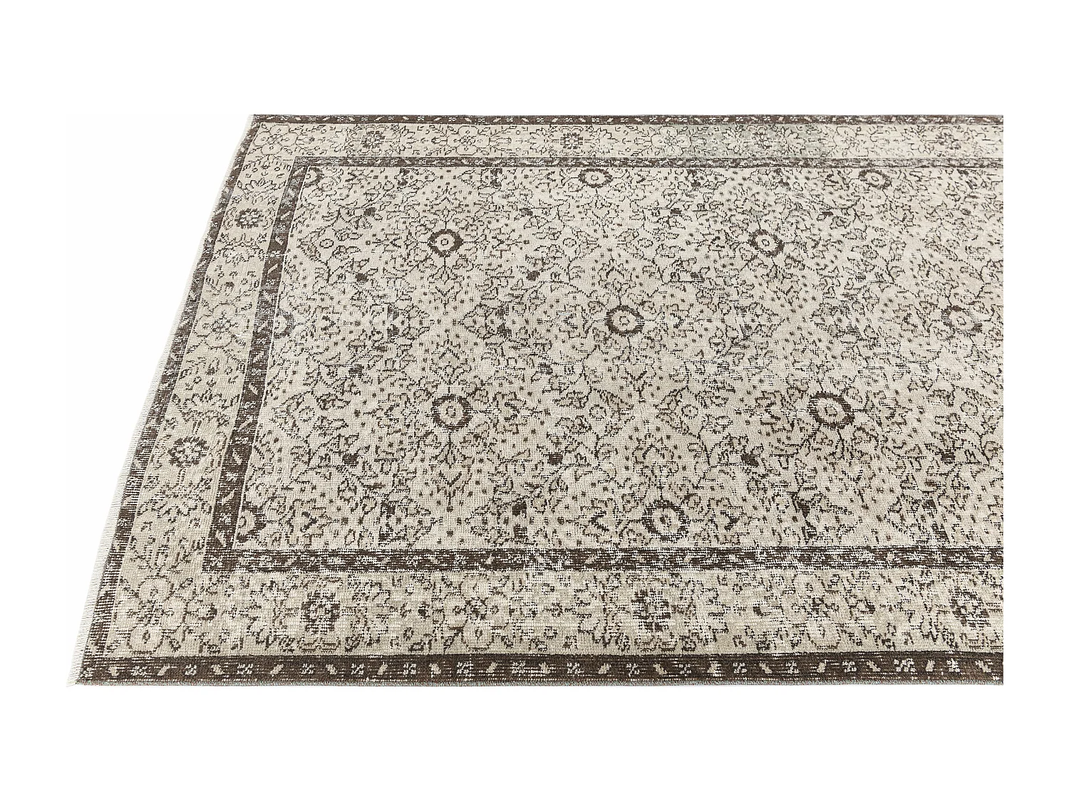 Tapis de laine 150x257 beige Ultra Vintage