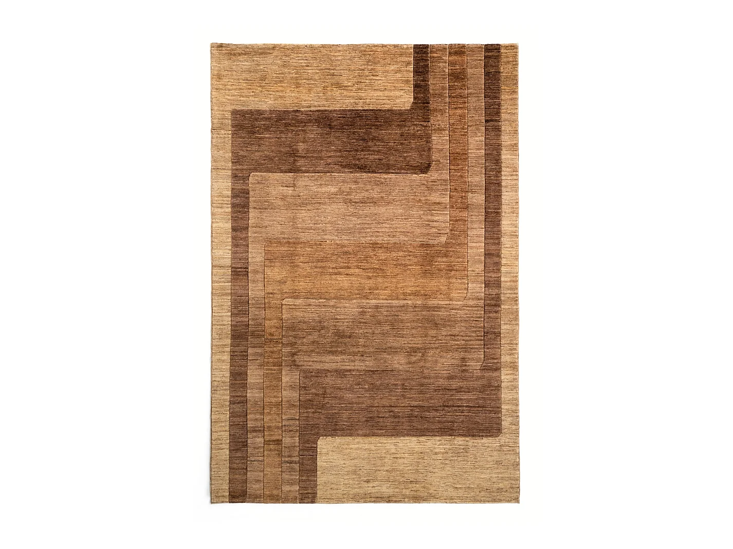 Tapis de laine 197x297 brun Juma