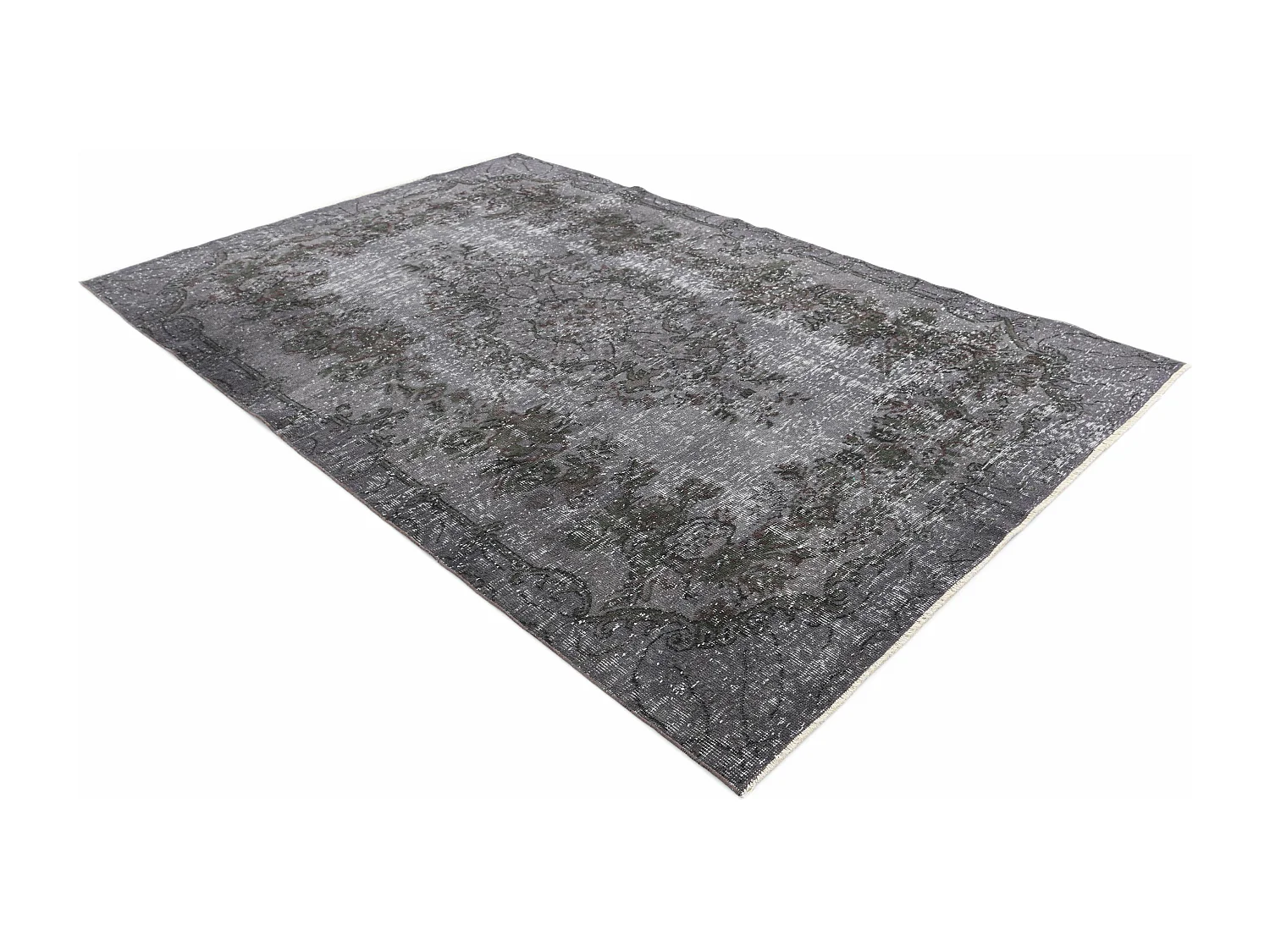 Tapis de laine 170x282 gris Ultra Vintage